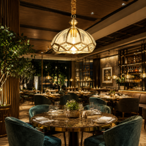 Luxury Gold Crystal Pendant Light for Dining & Kitchen