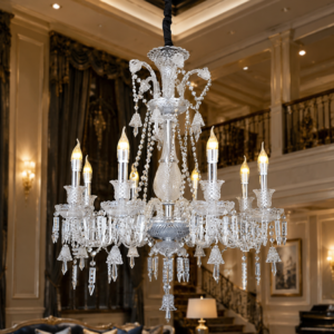 8-light Royal Palace Classic Crystal Chandelier