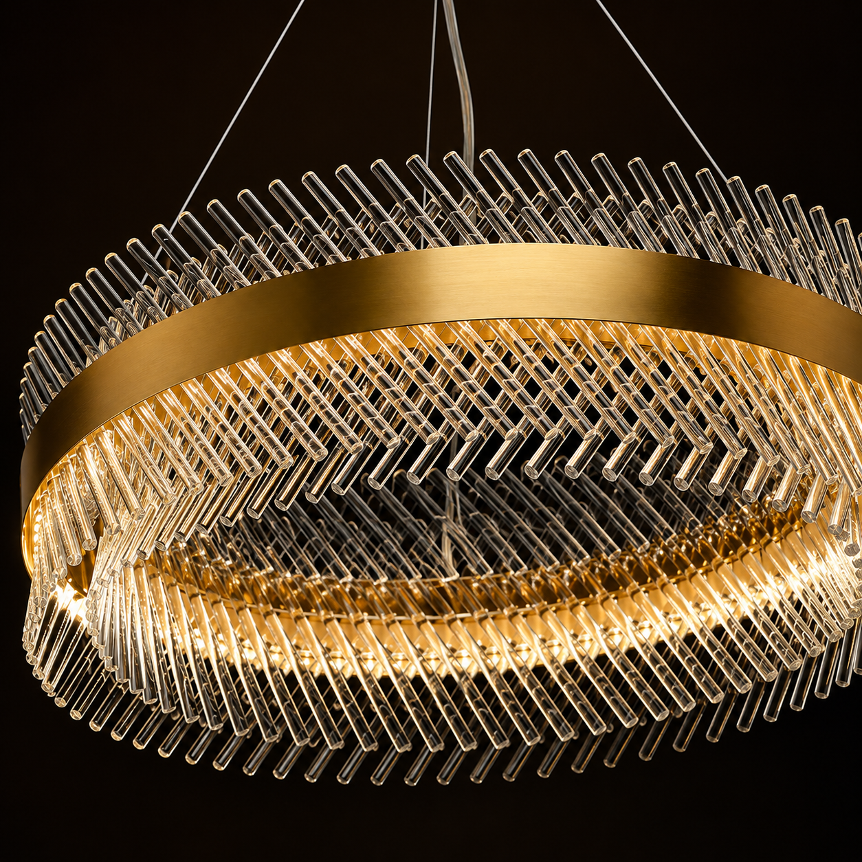 Radiant Crown LED Chandelier