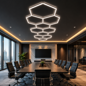 Aurora HexaGrid 14 HOLE 3C LED Ceiling Light