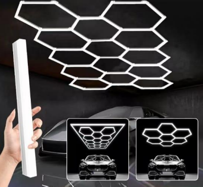 Aurora HexaGrid 14 HOLE 3C LED Ceiling Light